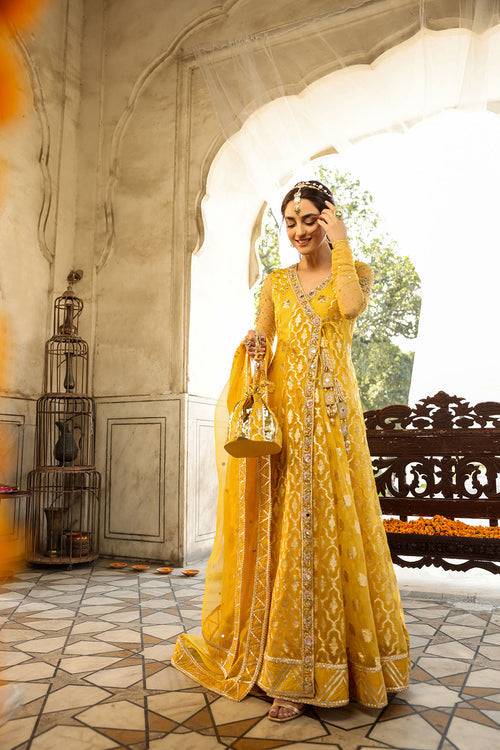 Maya | Eid Collection Cham Cham | KUNDAN ZARI - Pakistani Designer Dress - by Maya | Type: Formal - 100% Original at Saira Sultan