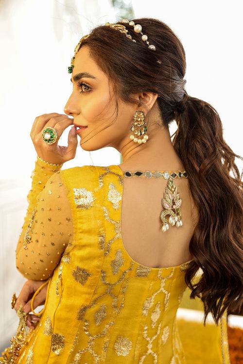Maya | Eid Collection Cham Cham | KUNDAN ZARI - Pakistani Designer Dress - by Maya | Type: Formal - 100% Original at Saira Sultan