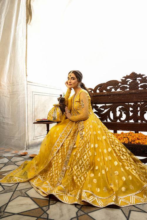 Maya | Eid Collection Cham Cham | KUNDAN ZARI - Pakistani Designer Dress - by Maya | Type: Formal - 100% Original at Saira Sultan