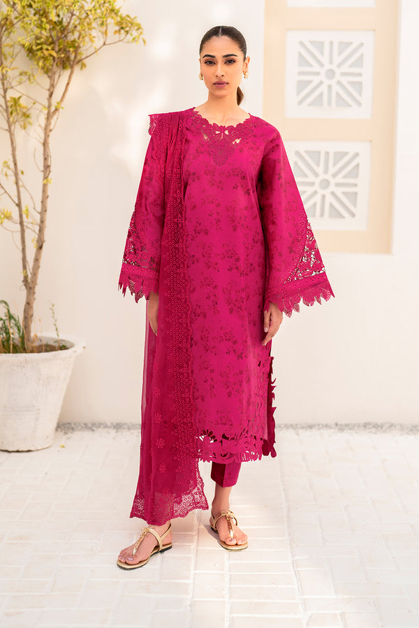 Baroque | Luxury Pret 24 | LAWN UF 668 - Pakistani Designer Dress - by Baroque | Type: Luxury - 100% Original at Saira Sultan