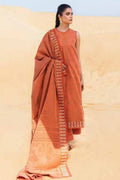Cross Stitch | Eid Lawn 24 | RUSSET DUSK - Pakistani Designer Dress - by Cross Stitch | Type: Luxury - 100% Original at Saira Sultan