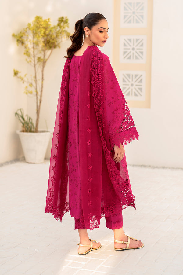 Baroque | Luxury Pret 24 | LAWN UF 668 - Pakistani Designer Dress - by Baroque | Type: Luxury - 100% Original at Saira Sultan