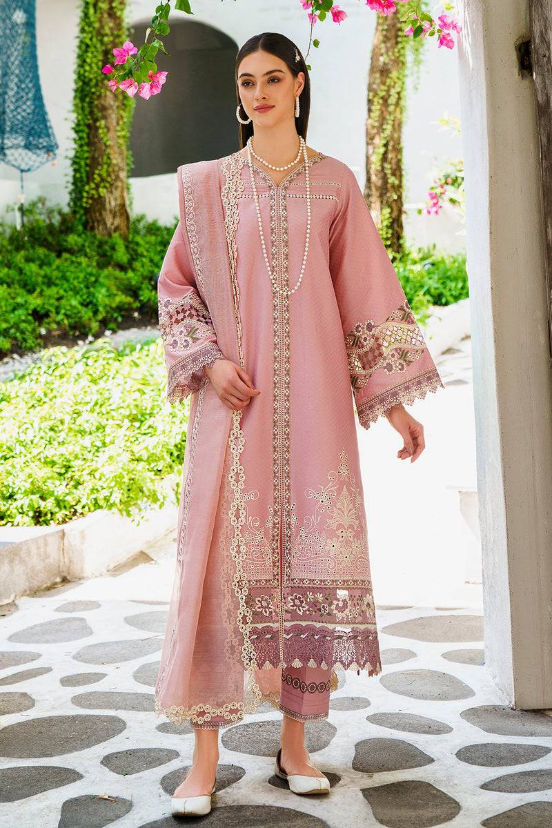 Baroque | Luxury Pret 24 | JACQUARD LAWN UF-561 - Pakistani Designer Dress - by Baroque | Type: Luxury - 100% Original at Saira Sultan