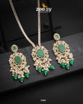 Adella's Necklace Golden Green