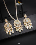 Adella's Necklace Golden White