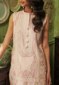Zarqash | Tresor Luxury Lawn 24 | ZQT 003 FLORA - Pakistani Designer Dress - by Zarqash | Type: Luxury - 100% Original at Saira Sultan