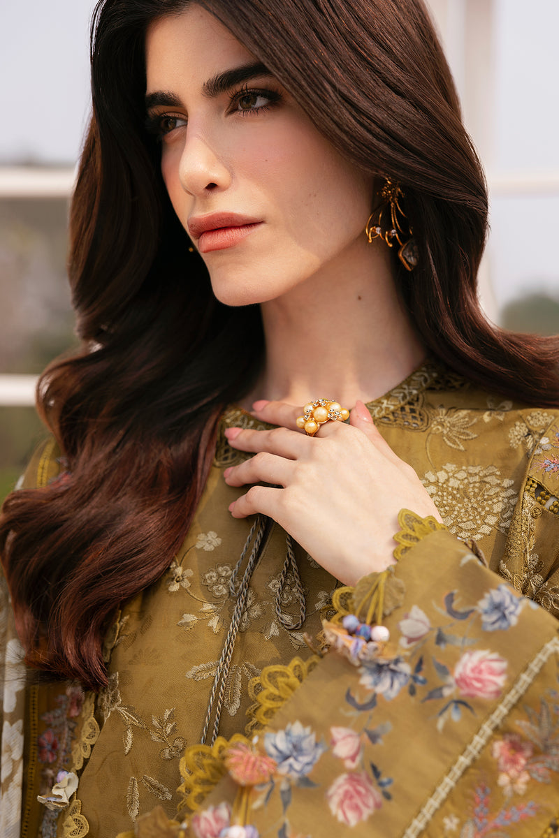 Baroque | Eid Lawn 25 | EL-D03 M Brown Lawn