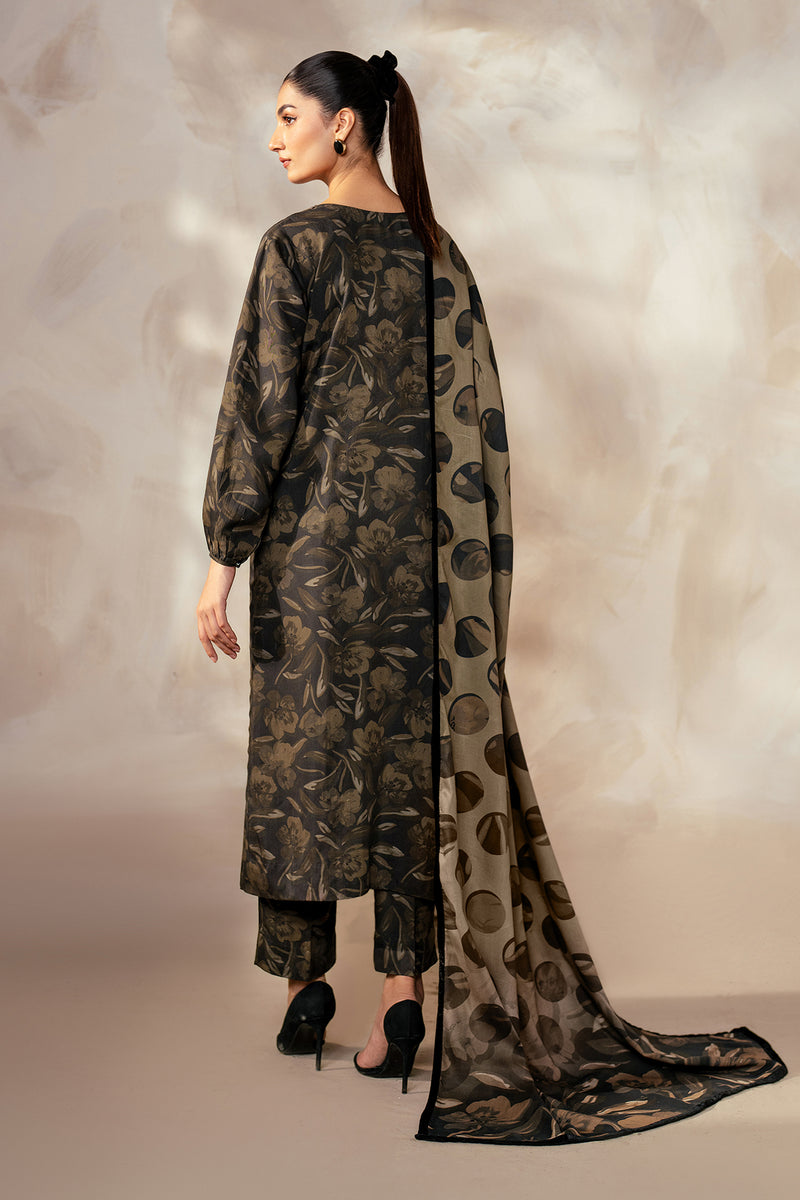 Baroque | Luxury Pret 24 | UF-4030 XS Black Khaddar