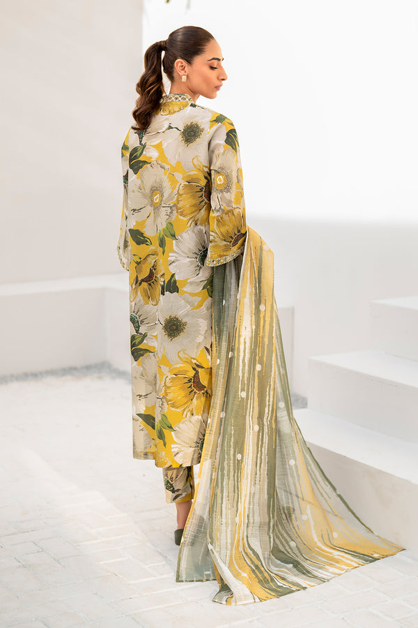 Baroque | Luxury Pret 24 | LAWN UF-669 - Pakistani Designer Dress - by Baroque | Type: Luxury - 100% Original at Saira Sultan