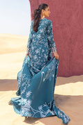 Cross Stitch | Eid Lawn 24 | TEAL SERENITY - Pakistani Designer Dress - by Cross Stitch | Type: Luxury - 100% Original at Saira Sultan