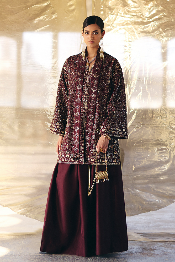 Suffuse | Silk Pret Summer 25 | ORANA XS Wine Berry Silk