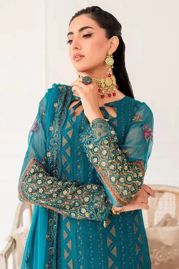 Charizma | Zarposh Formals 23 | CZP3-04 - Pakistani Designer Dress - by Charizma | Type: Formal - 100% Original at Saira Sultan