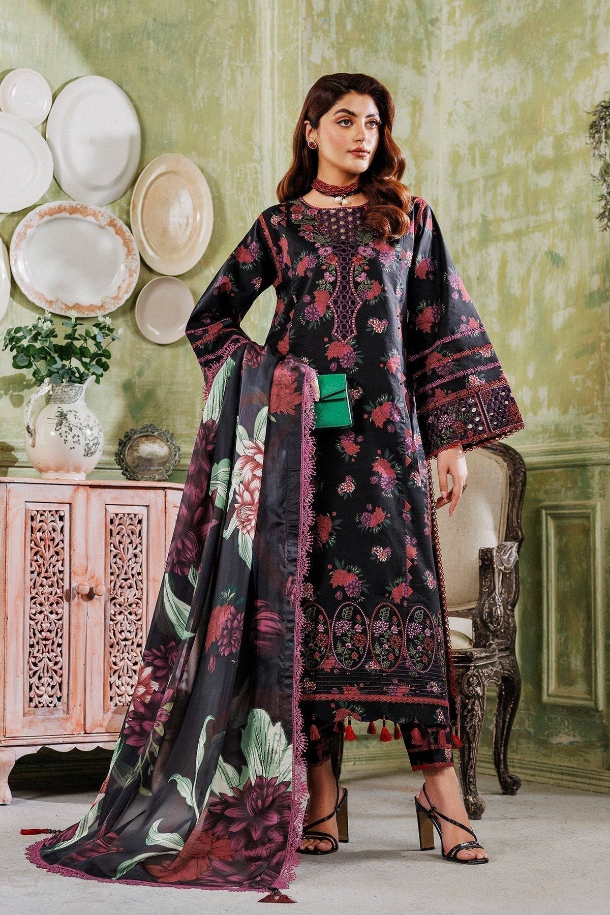 Alizeh | Maahi Vol 2 | AF-EPL-7012-NUHA - Pakistani Designer Dress - by Alizeh | Type: Luxury - 100% Original at Saira Sultan
