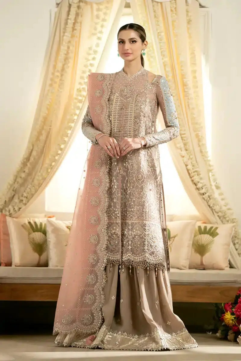 Qalamkar | Dilnaz Wedding Formals | DN-08 INAYAA - Pakistani Designer Dress - by Qalamkar | Type: Bridal - 100% Original at Saira Sultan