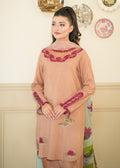 Fozia Khalid | Silk Spire | AMBER L Raw Silk Beige