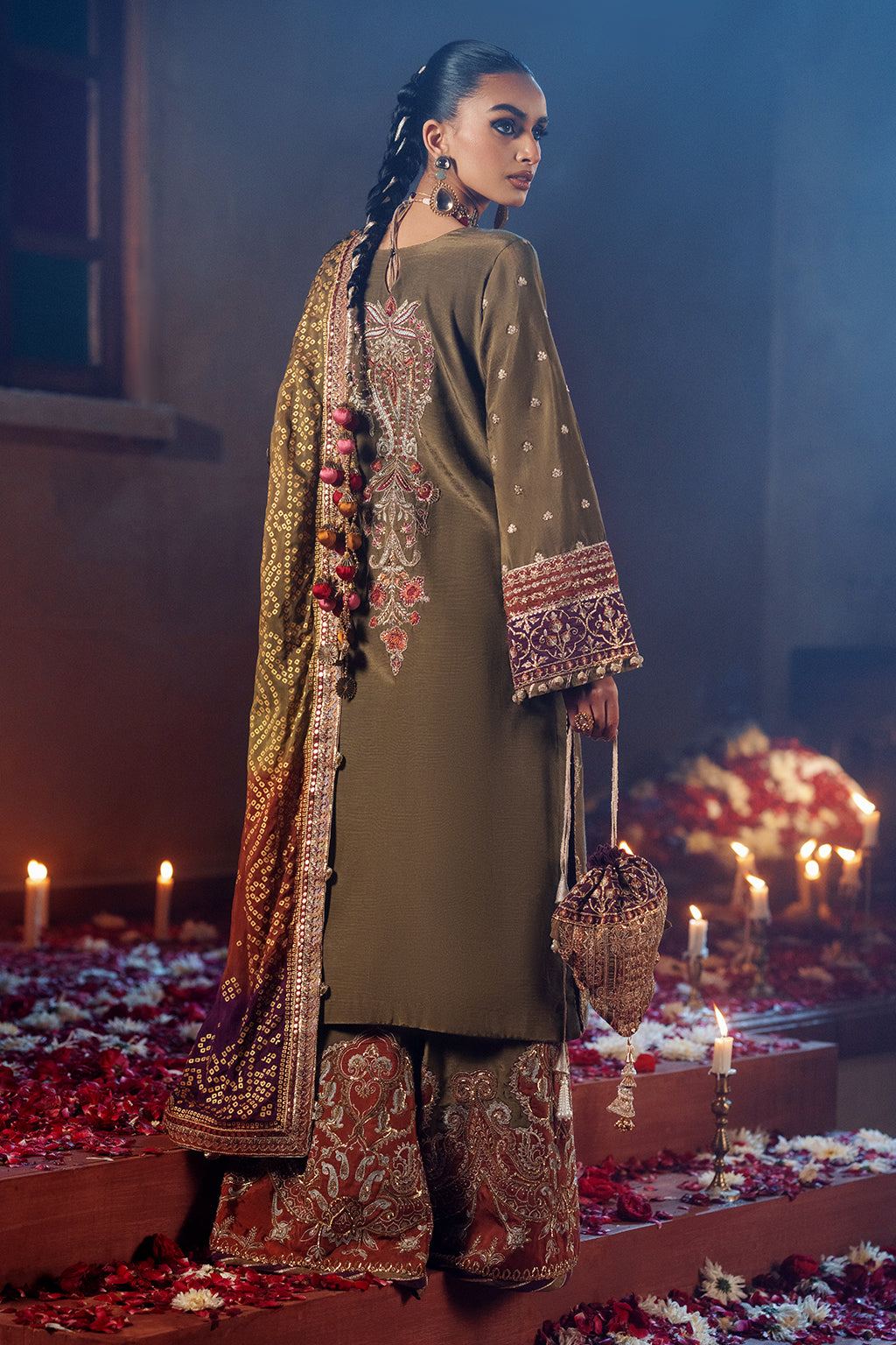AJR Couture | The Silk Edition 25 | NOORAY XS Dull Gold Raw Silk