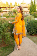 Enzo | Leia Silk Pret | Estella S Mustard Yellow Korean Raw Silk