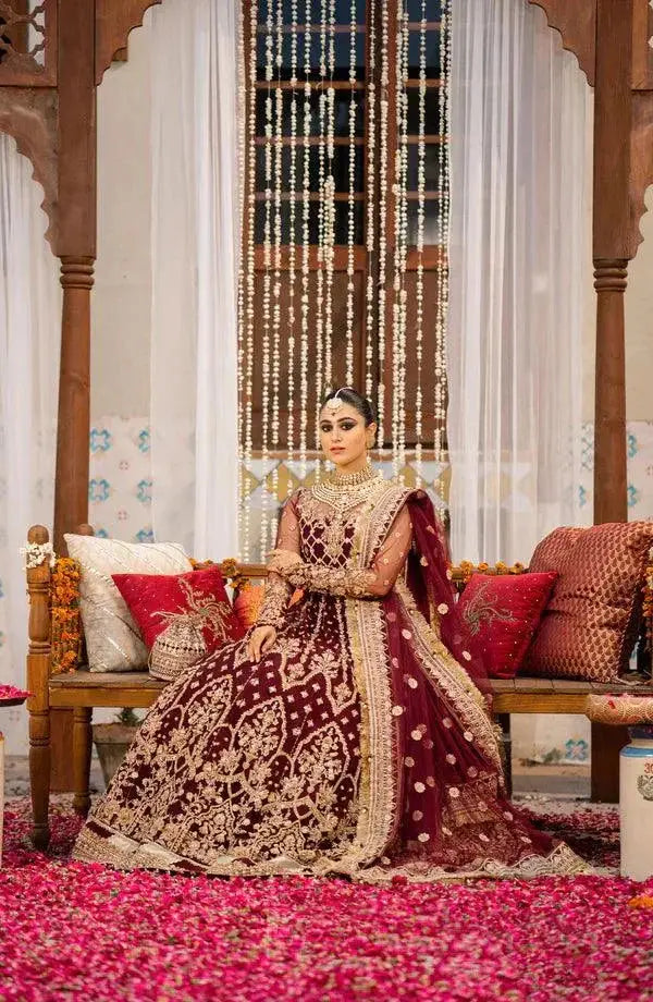 Eleshia | Zarin Wedding Formals 23 | Avyanna - Pakistani Designer Dress - by Eleshia | Type: Bridal - 100% Original at Saira Sultan