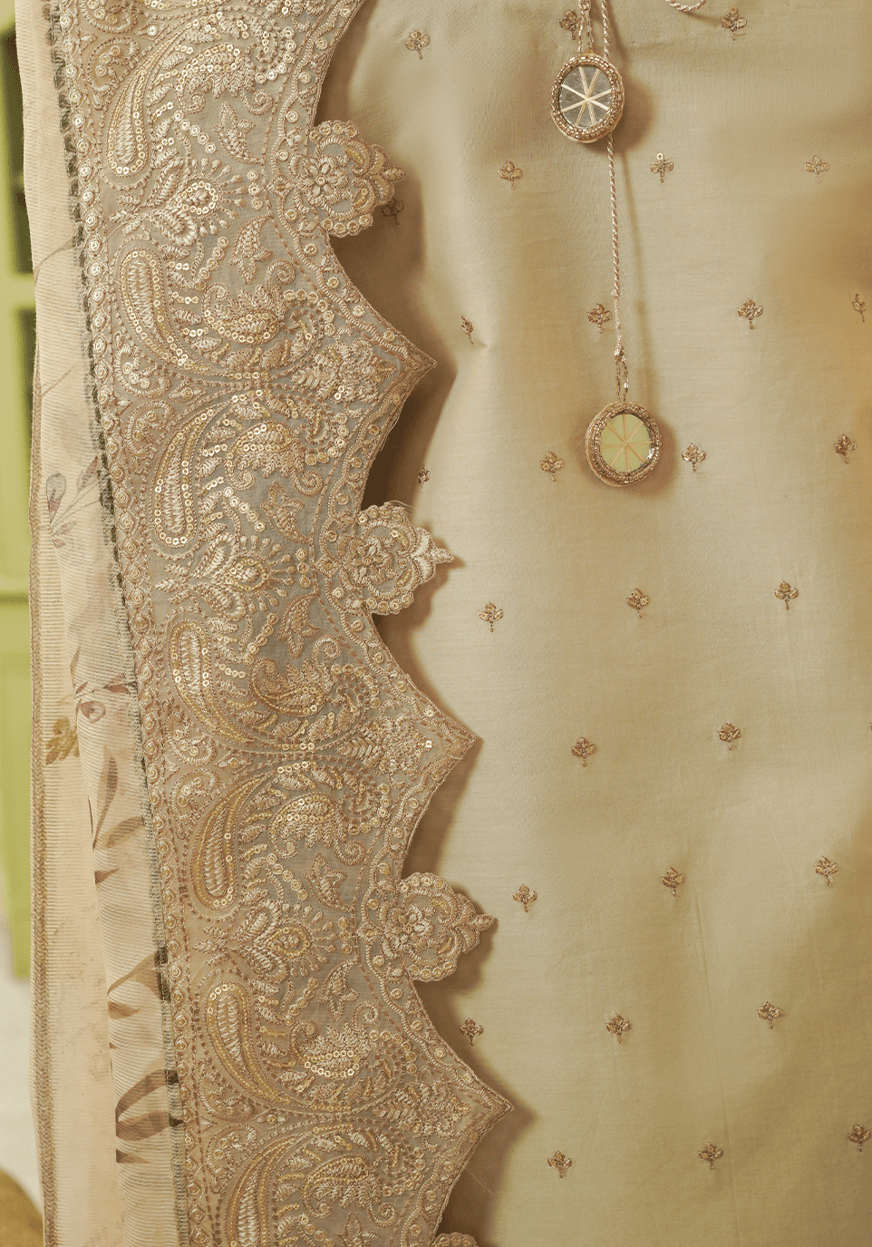 Zarqash | Tresor Luxury Lawn 24 | ZQT 0010 ALISA - Pakistani Designer Dress - by Zarqash | Type: Luxury - 100% Original at Saira Sultan