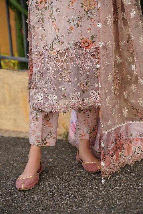 Baroque | Luxury Pret 24 | LAWN UF-585 - Pakistani Designer Dress - by Baroque | Type: Luxury - 100% Original at Saira Sultan