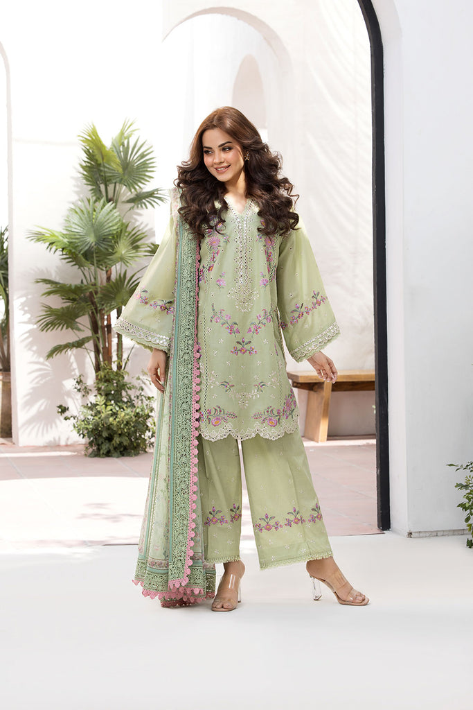 Sobia Nazir | Vital Lawn 25 | 1A XS Mint Lawn