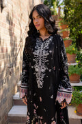 Qalamkar | Q Line Lawn 25 | QM-04 Gigi M Black Lawn