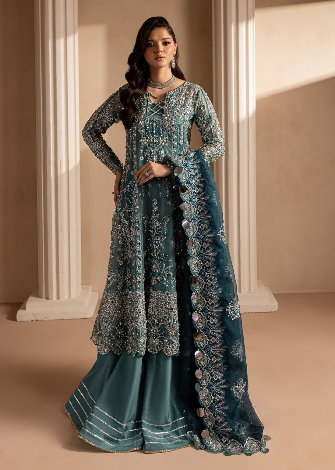Maria Osama Khan | Lamhay Wedding Festive | Sumbul XS Frock