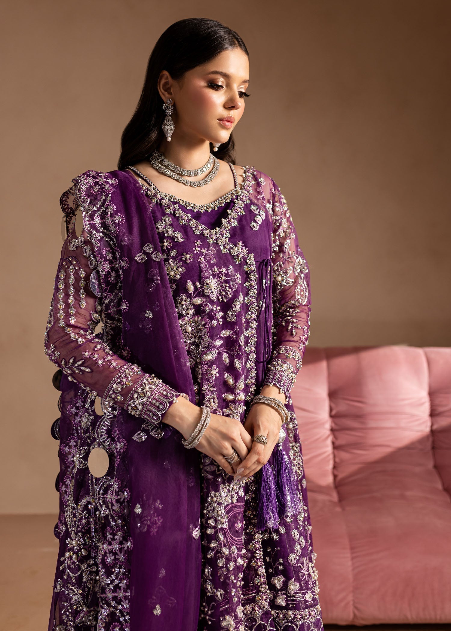 Maria Osama Khan | Lamhay Wedding Festive | Sheesham M Angrakha