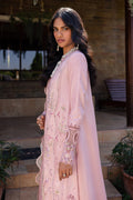 Qalamkar | Q Line Lawn 25 | QM-09 Rosalee M Pink Lawn