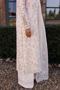 Qalamkar | Q Line Lawn 25 | QM-18 Feeha L White Lawn