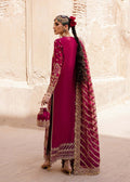 Akbar Aslam | Dastaan Luxury Formals | Gulebahar S Magenta Silk