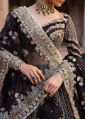 Akbar Aslam | Dastaan Luxury Formals | Nehaab M Black Silk
