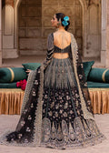 Akbar Aslam | Dastaan Luxury Formals | Nehaab S Black Silk