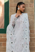Qalamkar | Q Line Lawn 25 | QM-16 Lune XL Ice Blue Lawn