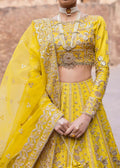 Akbar Aslam | Dastaan Luxury Formals | Nureh M Yellow Silk
