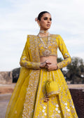 Akbar Aslam | Dastaan Luxury Formals | Nureh XL Yellow Silk