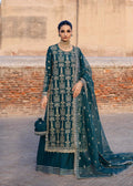 Akbar Aslam | Dastaan Luxury Formals | Nazgul XS Sea Green Silk