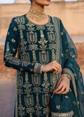 Akbar Aslam | Dastaan Luxury Formals | Nazgul M Sea Green Silk