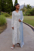 Qalamkar | Q Line Lawn 25 | QM-07 Kian XS Light Blue Lawn