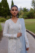 Qalamkar | Q Line Lawn 25 | QM-07 Kian M Light Blue Lawn