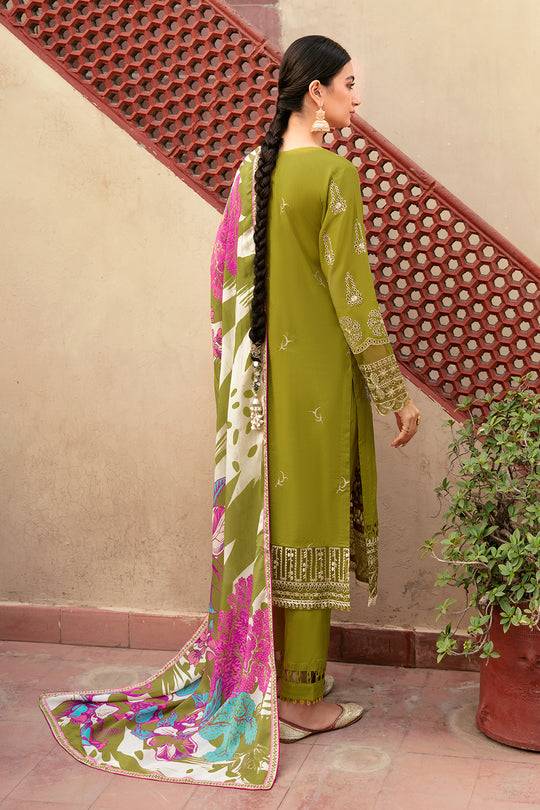 Ramsha | Mashaal Luxury Lawn | L-807 - Pakistani Designer Dress - by Ramsha | Type: Luxury - 100% Original at Saira Sultan