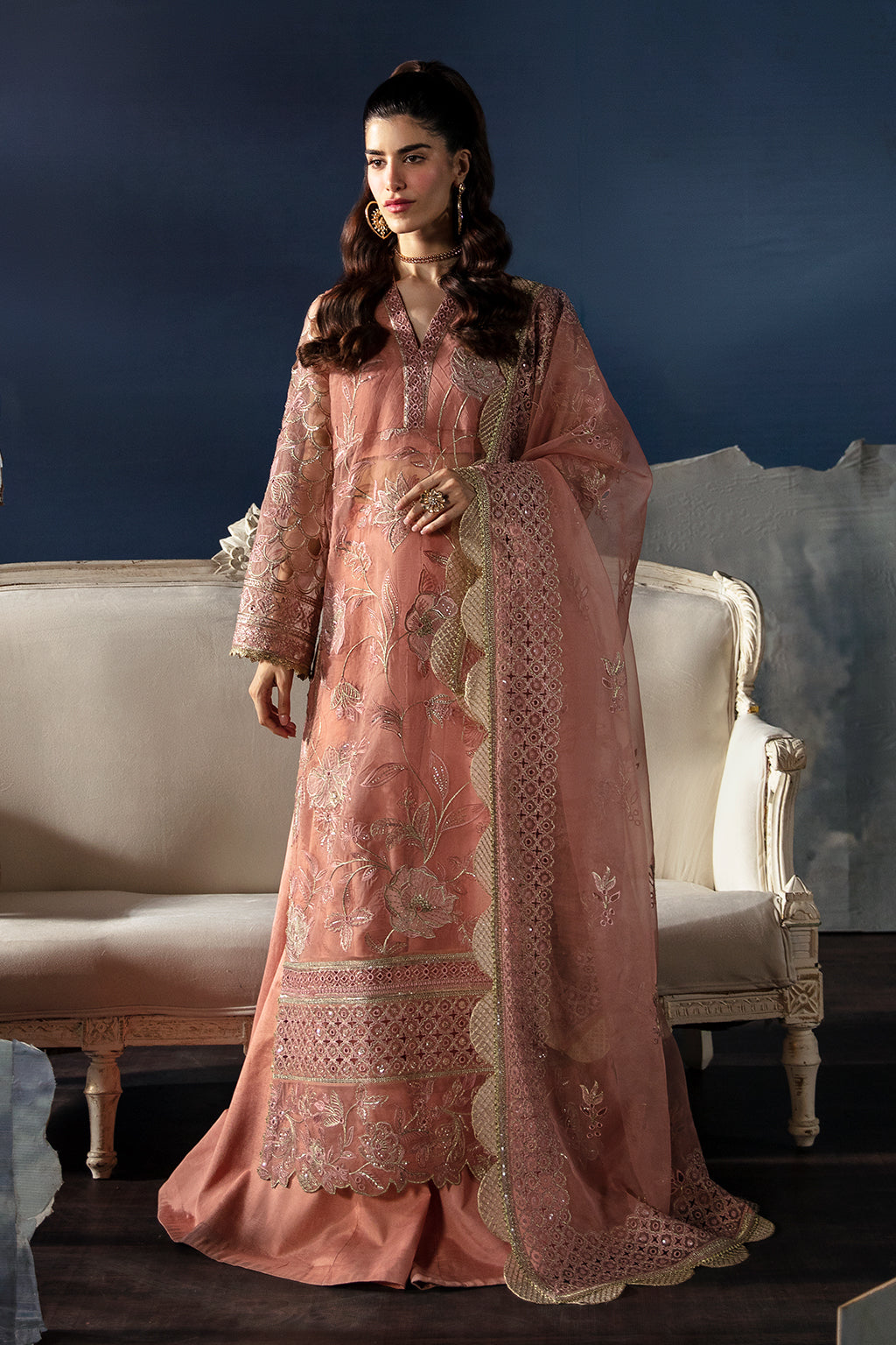 Afrozeh | La Fuchsia Festive 24 | Elea - Pakistani Designer Dress - by Afrozeh | Type: Formal - 100% Original at Saira Sultan