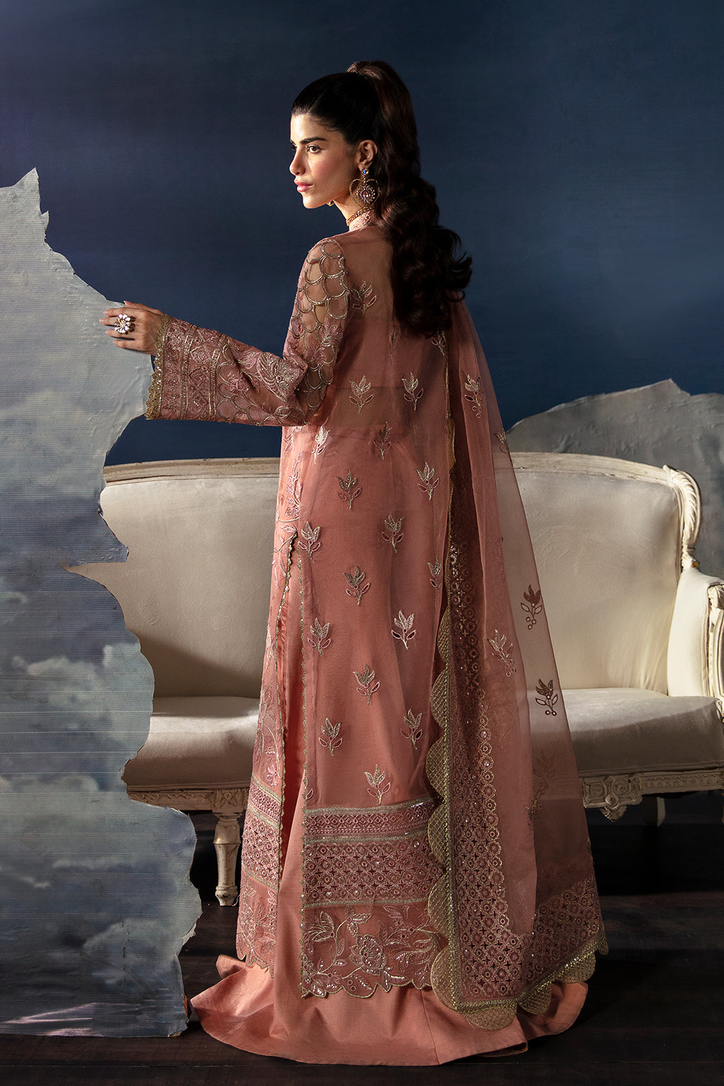 Afrozeh | La Fuchsia Festive 24 | Elea - Pakistani Designer Dress - by Afrozeh | Type: Formal - 100% Original at Saira Sultan