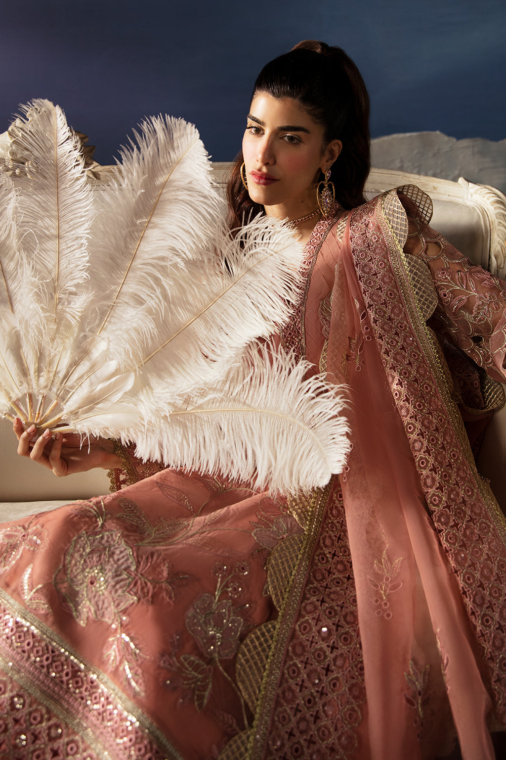 Afrozeh | La Fuchsia Festive 24 | Elea - Pakistani Designer Dress - by Afrozeh | Type: Formal - 100% Original at Saira Sultan