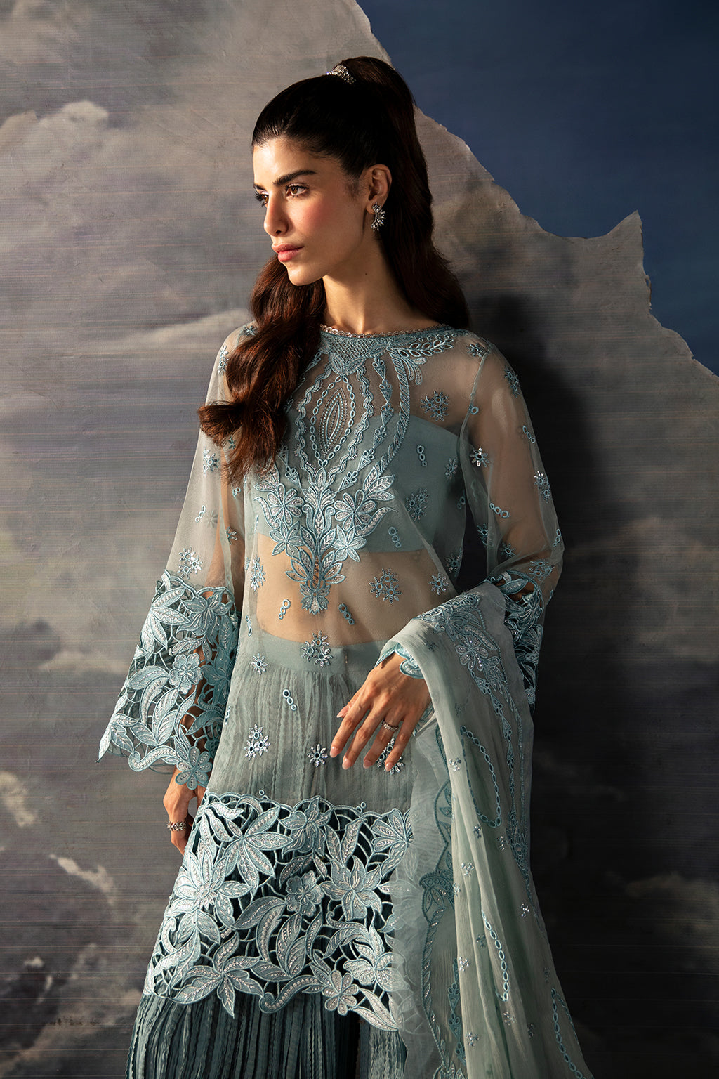 Afrozeh | La Fuchsia Festive 24 | Astra - Pakistani Designer Dress - by Afrozeh | Type: Formal - 100% Original at Saira Sultan