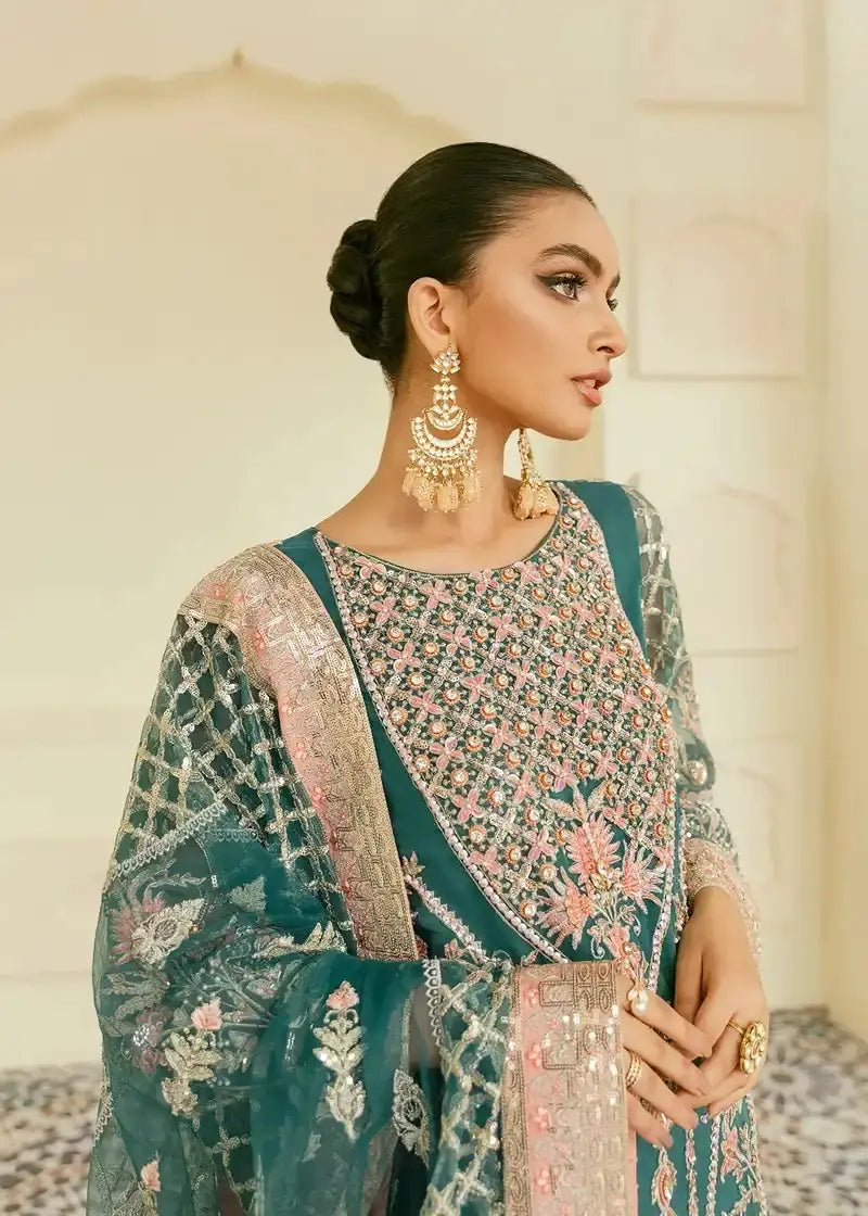 Akbar Aslam | Elinor Formals Vol 1| Toucan - Pakistani Designer Dress - by Akbar Aslam | Type: Formal - 100% Original at Saira Sultan