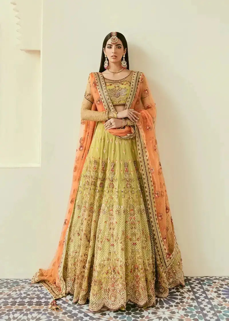 Akbar Aslam | Elinor Formals Vol 1| Makira - Pakistani Designer Dress - by Akbar Aslam | Type: Formal - 100% Original at Saira Sultan