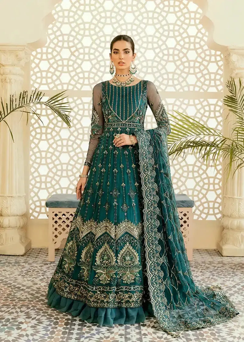 Akbar Aslam | Elinor Formals Vol 1| Maleo - Pakistani Designer Dress - by Akbar Aslam | Type: Bridal - 100% Original at Saira Sultan