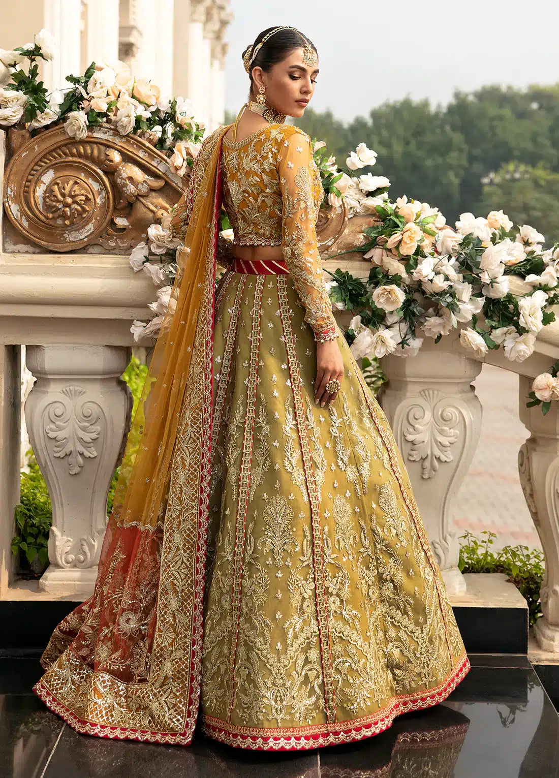 Gulaal | Wedding Collection 23 | DIYA (GL-WU-23V1-01) - Pakistani Designer Dress - by Gulaal | Type: Bridal - 100% Original at Saira Sultan