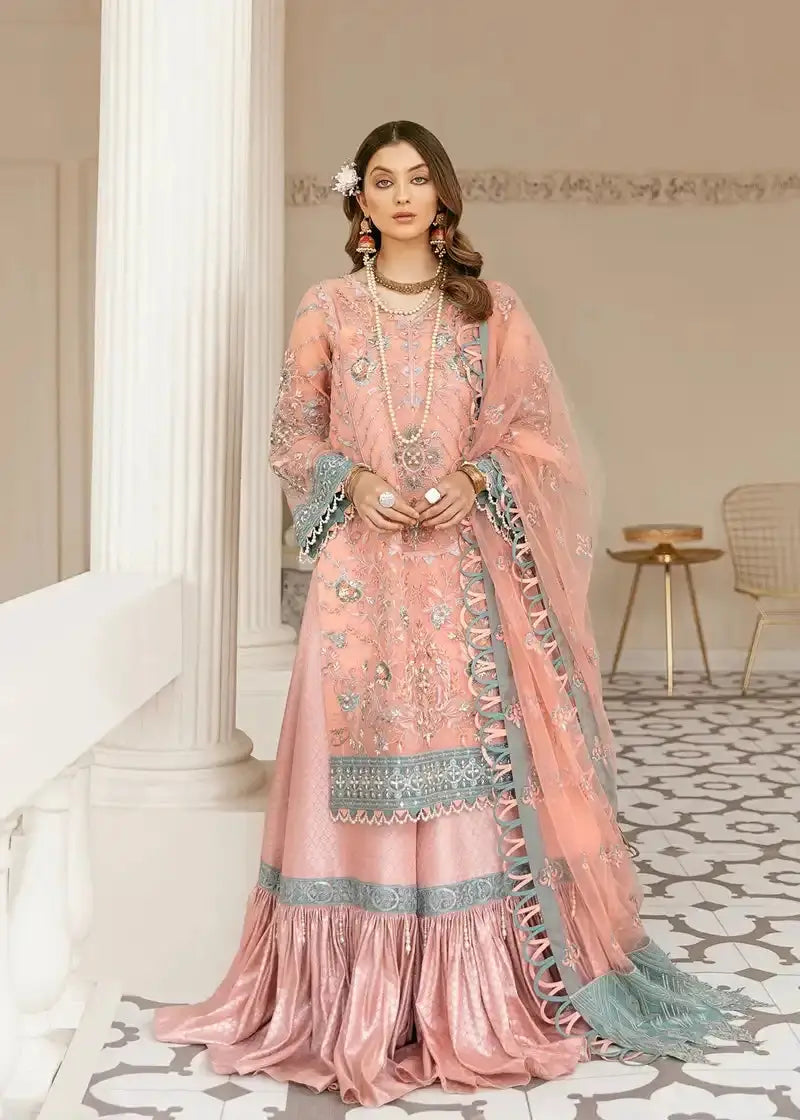Akbar Aslam | Raqs Collection | Moorea - Pakistani Designer Dress - by Akbar Aslam | Type: Formal - 100% Original at Saira Sultan